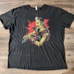 Rare Ink Life Tour Tattoo Music Festival Tshirt Sz 2XL Zombie Metal